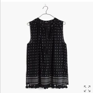 Madewell Scatterblock Tassel - M